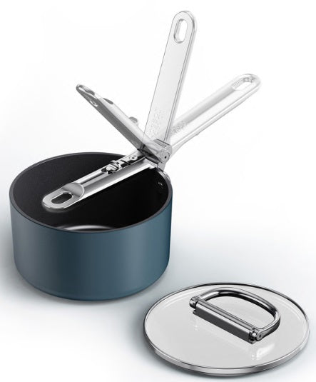 Joseph Joseph Space Saucepan with Lid 1.3L Joseph Joseph by Kitchen Niche