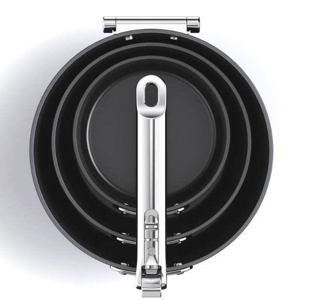 Joseph Joseph Space Saucepan Set of 3 with Lids Joseph Joseph by Kitchen Niche