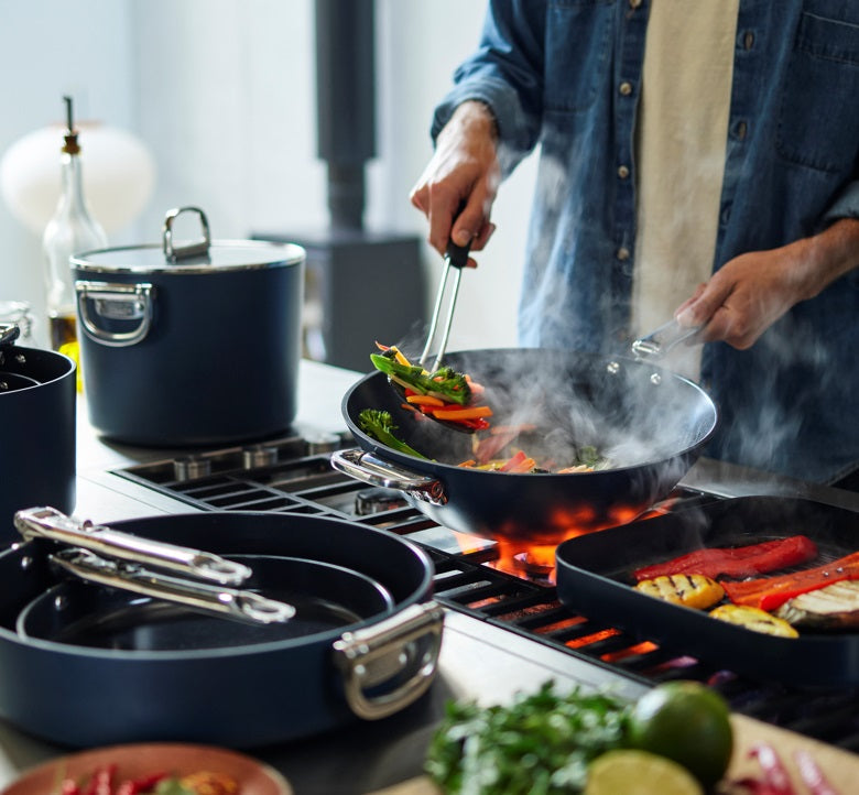 Joseph Joseph Space Wok with Helper Handles 32cm / 12.5" Joseph Joseph by Kitchen Niche