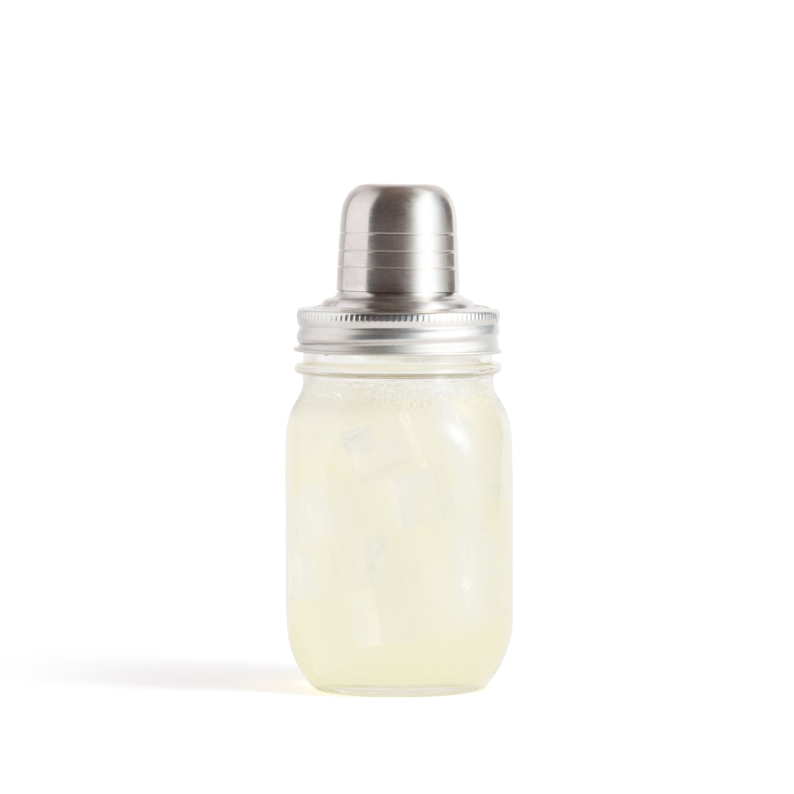 Jarware Cocktail Shaker Lid for Regular Mouth Mason Jars