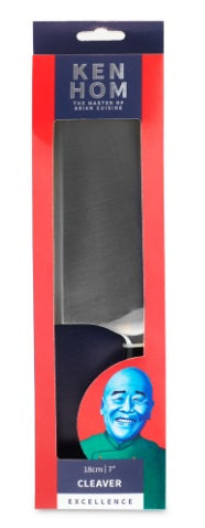 Ken Hom Stainless Steel Cleaver 7" by Kitchen Niche