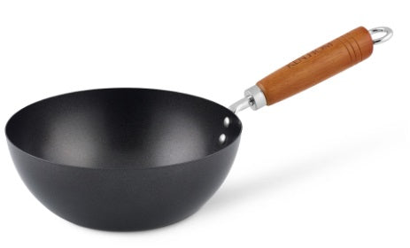 Ken Hom Non-Stick Carbon Steel Mini Wok by Kitchen Niche