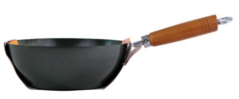 Ken Hom Non-Stick Carbon Steel Mini Wok by Kitchen Niche