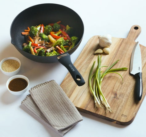 Ken Hom Non-Stick Aluminum Wok 12-Inch by Kitchen Niche