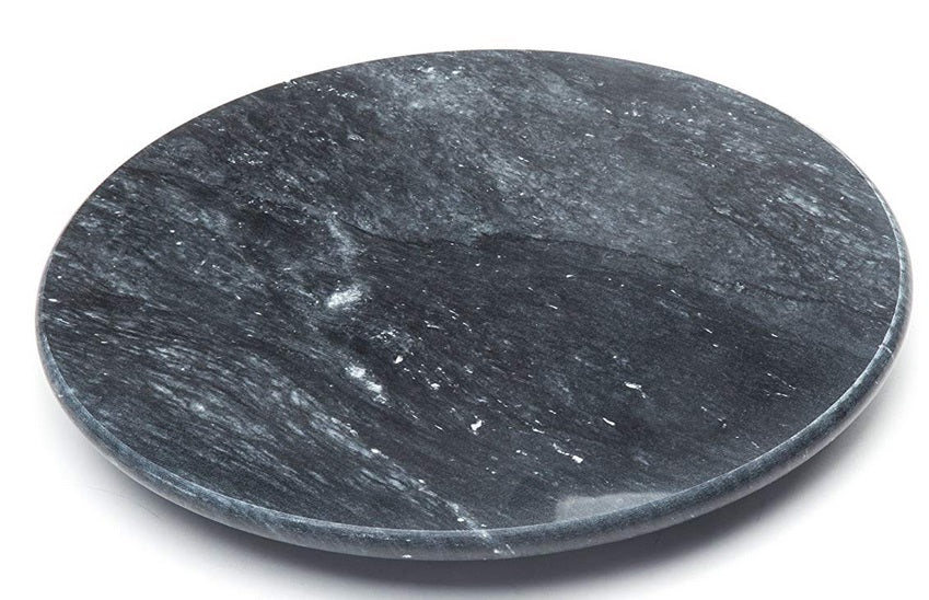 Fox Run Black Marble Lazy Susan by Kitchen Niche