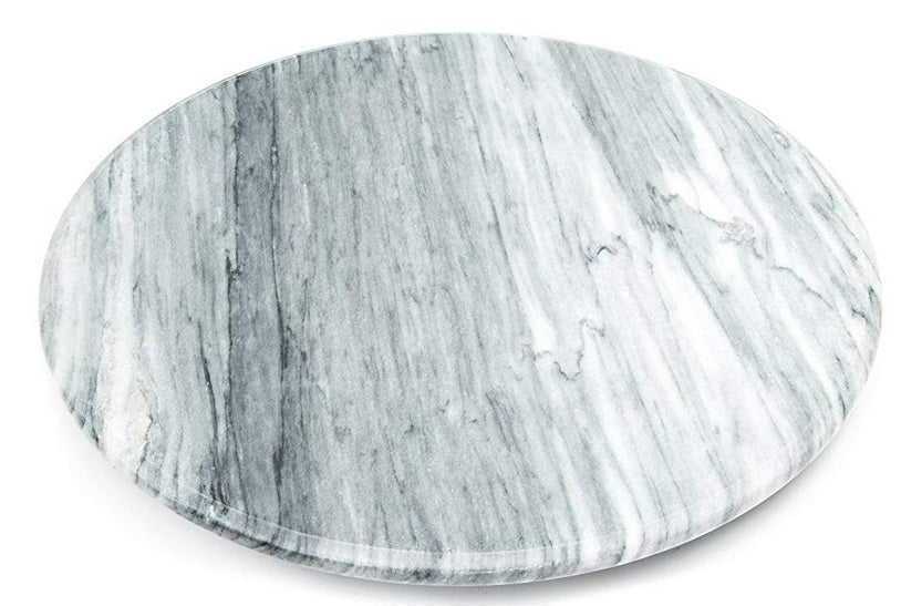 Fox Run White Marble Lazy Susan by Kitchen Niche