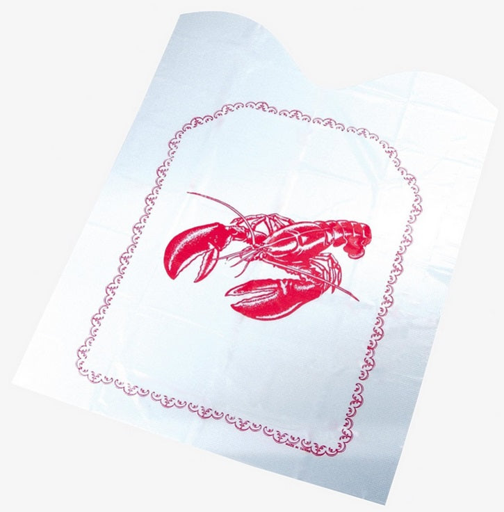 Fox Run Set of 4 Disposable Lobster Bibs by Kitchen Niche