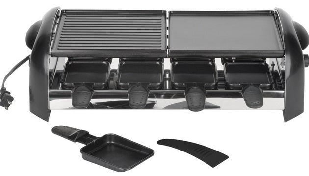 Trudeau Longi 8 Person Raclette Grill by Kitchen Niche