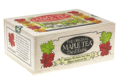 Metropolitan Tea Box of 100 Original Maple Tea Bags by Kitchen Niche