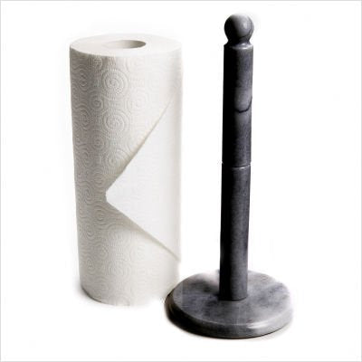 Fox Run Black Marble Towel Holder by Kitchen Niche