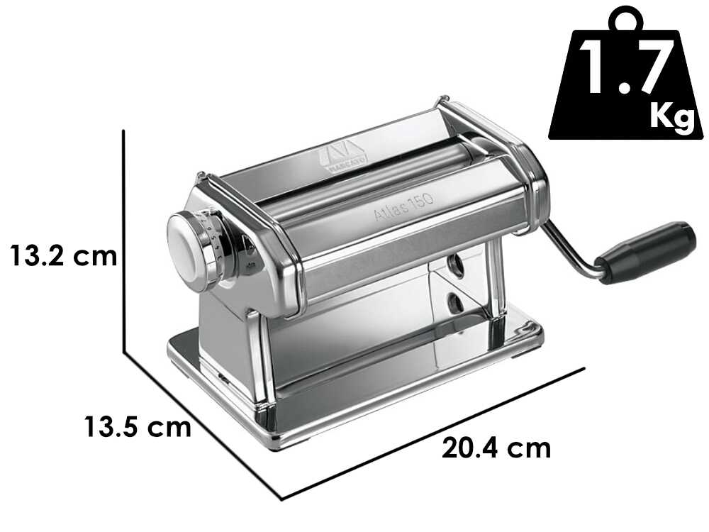 Marcato Atlas 150 Roller Premium Pasta Machine