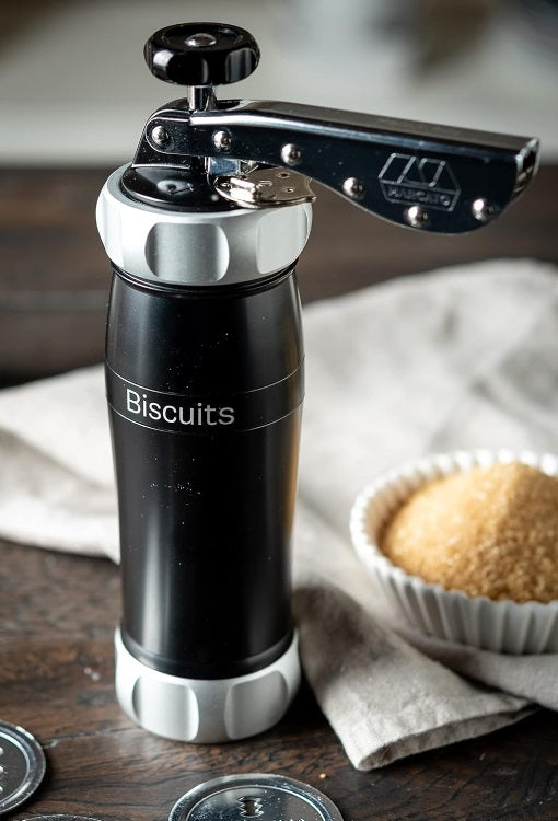 Marcato Black Biscuit Machine Cookie Press by Kitchen Niche