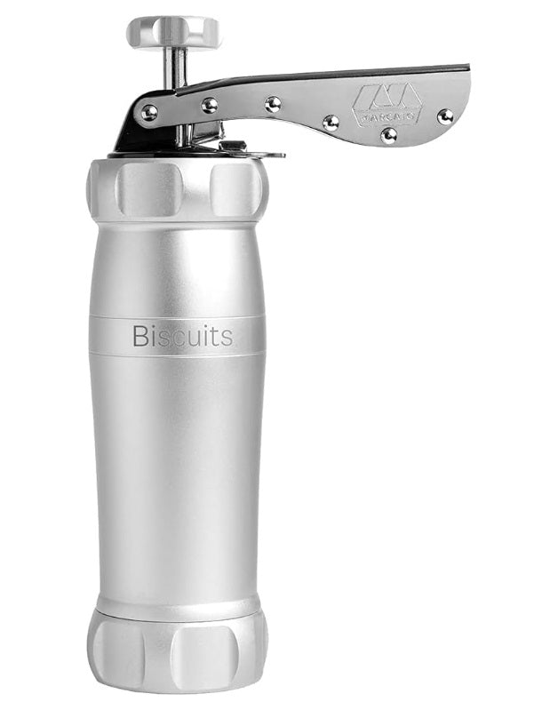 Marcato Silver Biscuit Machine Cookie Press by Kitchen Niche