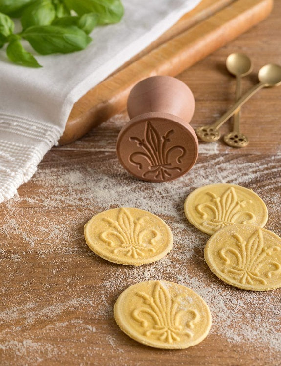 Marcato Corzetti Lily Pasta &amp; Cookie Stamp by Kitchen Niche