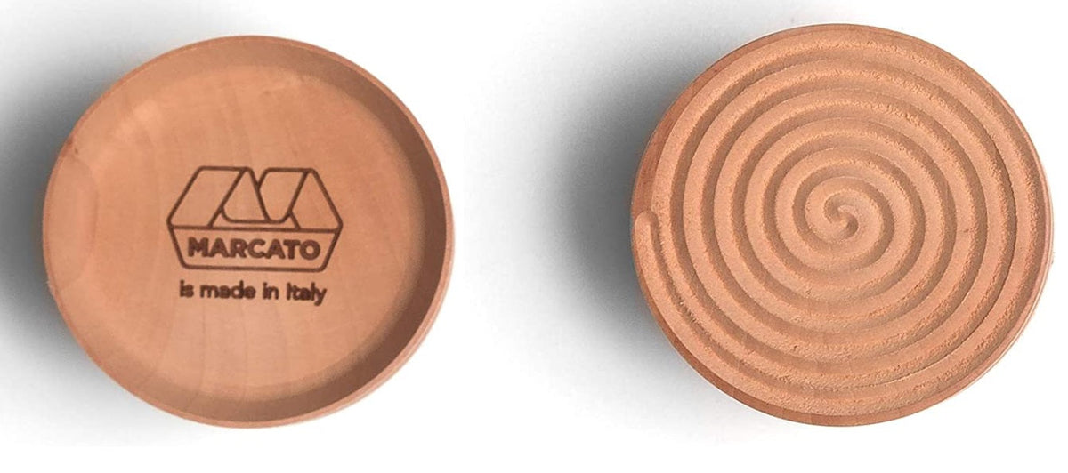 Marcato Corzetti Base Spiral Pasta & Cookie Stamp by Kitchen Niche