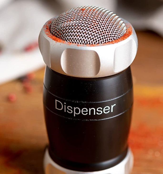 Marcato Black Sugar, Flour & Cocoa Sifter and Dispenser by Kitchen Niche