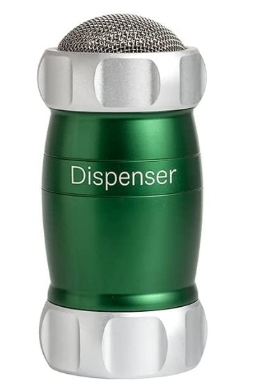 Marcato Green Sugar, Flour &amp; Cocoa Sifter and Dispenser by Kitchen Niche