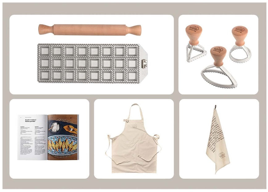 Marcato Ravioli Like a Pro Ravioli Making Set by Kitchen Niche