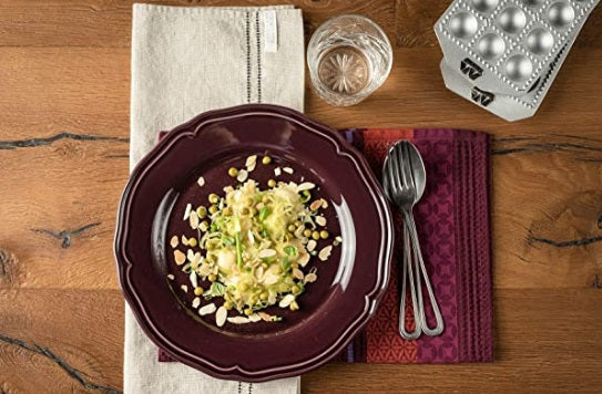 Marcato Ravioli Maker Mold with Rolling Pin 4cm / 1.5" by Kitchen Niche