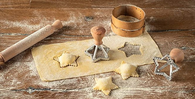Marcato Star Ravioli Stamp Cutter 65mm / 4" by Kitchen Niche
