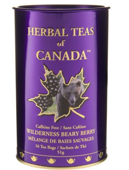 Metropolitan Tea Company Beary Berry Tea Souvenir Tin Box of 16 Tea Bags Metropolitan Tea Company by Kitchen Niche