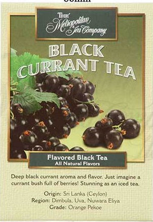 Metropolitan Tea Company Black Currant Tea 1.1lbs by Kitchen Niche
