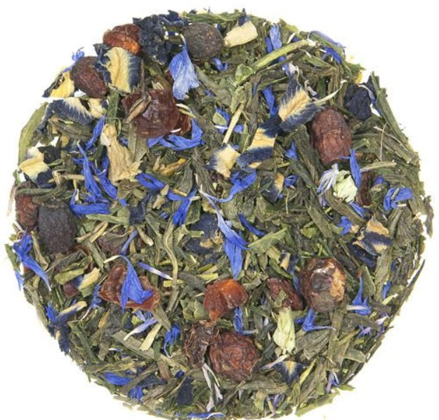 Metropolitan Tea Company Blue Suede Shoes Green Tea 1.1lbs by Kitchen Niche