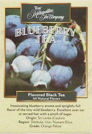 Metropolitan Tea Company Blueberry Tea 1.1lbs by Kitchen Niche