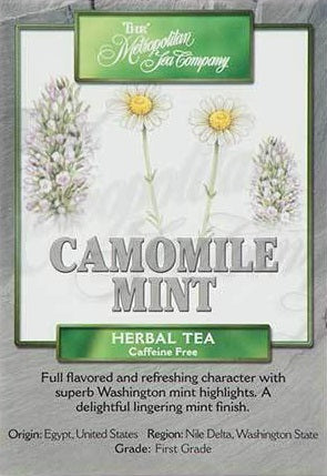 Metropolitan Tea Company Camomile Mint Herbal Tea 0.55lbs by Kitchen Niche