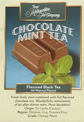 Metropolitan Tea Company Chocolate Mint Tea 1.1lbs by Kitchen Niche