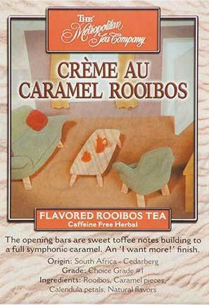 Metropolitan Tea Company Creme Au Caramel Rooibos Tea 1.1lbs by Kitchen Niche