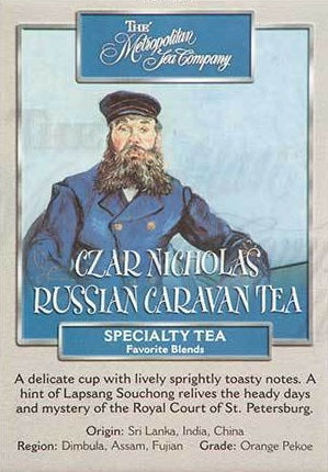 Metropolitan Tea Company Czar Nicholas Russian Caravan Tea 1.1lbs by Kitchen Niche