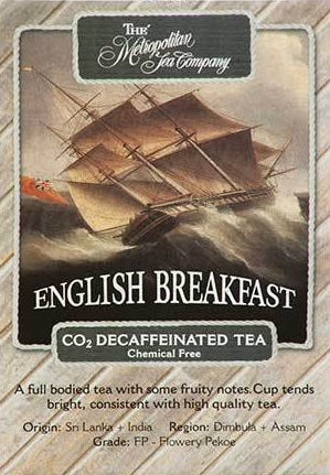 Metropolitan Tea Company Decaf English Breakfast Tea 1.1lbs by Kitchen Niche