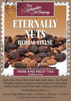 Metropolitan Tea Company Eternally Nuts Herb & Fruit Tea 1.1lbs by Kitchen Niche