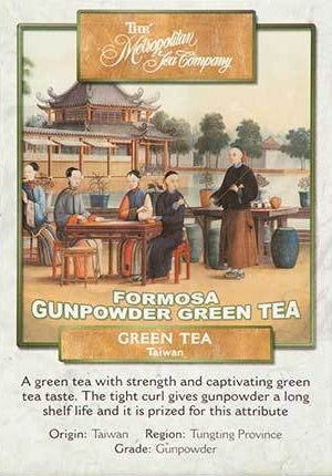 Metropolitan Tea Company Formosa Gunpowder Green Tea 1.1lbs by Kitchen Niche