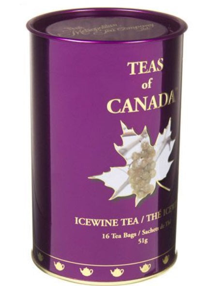 Metropolitan Tea Company Ice Wine Tea Souvenir Tin Box of 16 Tea Bags Metropolitan Tea Company by Kitchen Niche