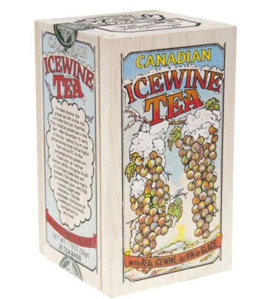 Metropolitan Tea Company Ice Wine Tea Wooden Box of 25 Tea Bags Metropolitan Tea Company by Kitchen Niche