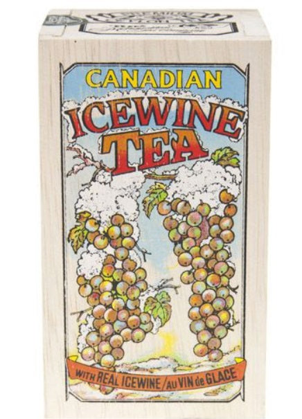 Metropolitan Tea Company Ice Wine Tea Wooden Box of 25 Tea Bags Metropolitan Tea Company by Kitchen Niche