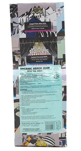 Metropolitan Tea Company METZ Organic Abaco Club Iced Tea 15 Bags Metropolitan Tea Company by Kitchen Niche