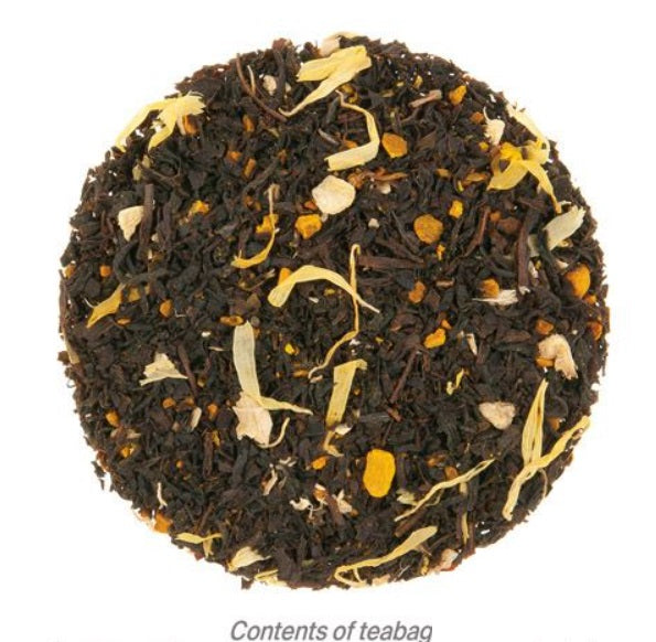 Metropolitan Tea Company METZ Turmeric Ginger Peach Iced Tea 15 Bags Metropolitan Tea Company by Kitchen Niche