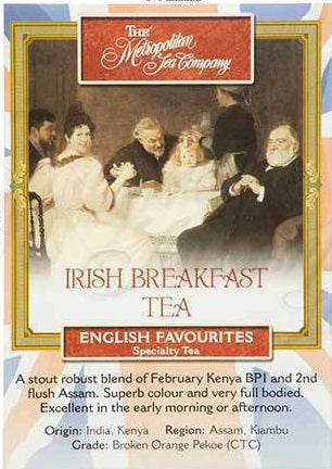 Metropolitan Tea Company Irish Breakfast Tea 1.1lbs by Kitchen Niche
