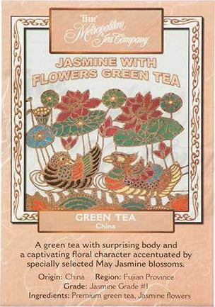 Metropolitan Tea Company Jasmine Flowers Green Tea 1.1lbs by Kitchen Niche