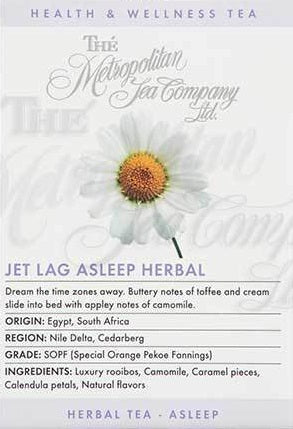 Metropolitan Tea Company Jet Lag Sleep Herbal Tea 1.1lbs by Kitchen Niche