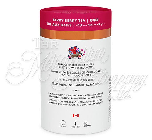 Metropolitan Tea M21 Berry Berry Tea Can Of 24 Bags by Kitchen Niche