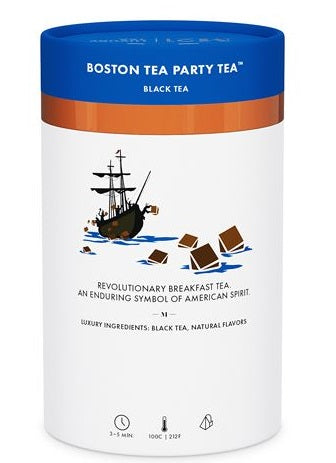 Metropolitan Tea M21 Boston Tea Party Tea Can Of 24 Bags by Kitchen Niche