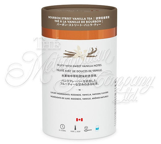 Metropolitan Tea M21 Bourbon Street Vanilla Tea Can Of 24 Bags by Kitchen Niche