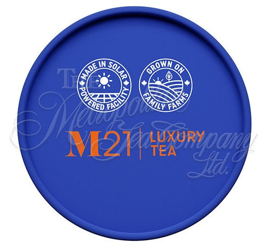 Metropolitan Tea M21 Cream Earl Grey Tea Can Of 24 Bags by Kitchen Niche