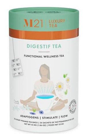 Metropolitan Tea M21 Digestif Tea Can Of 24 Bags by Kitchen Niche