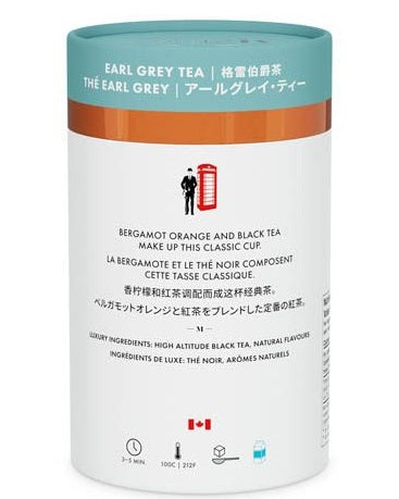 Metropolitan Tea M21 Earl Grey Tea Can Of 24 Bags by Kitchen Niche