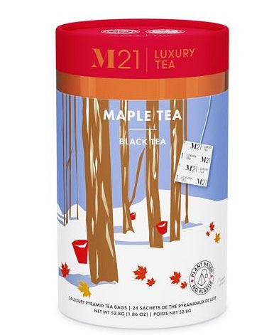 Metropolitan Tea M21 Maple Tea Can Of 24 Bags by Kitchen Niche